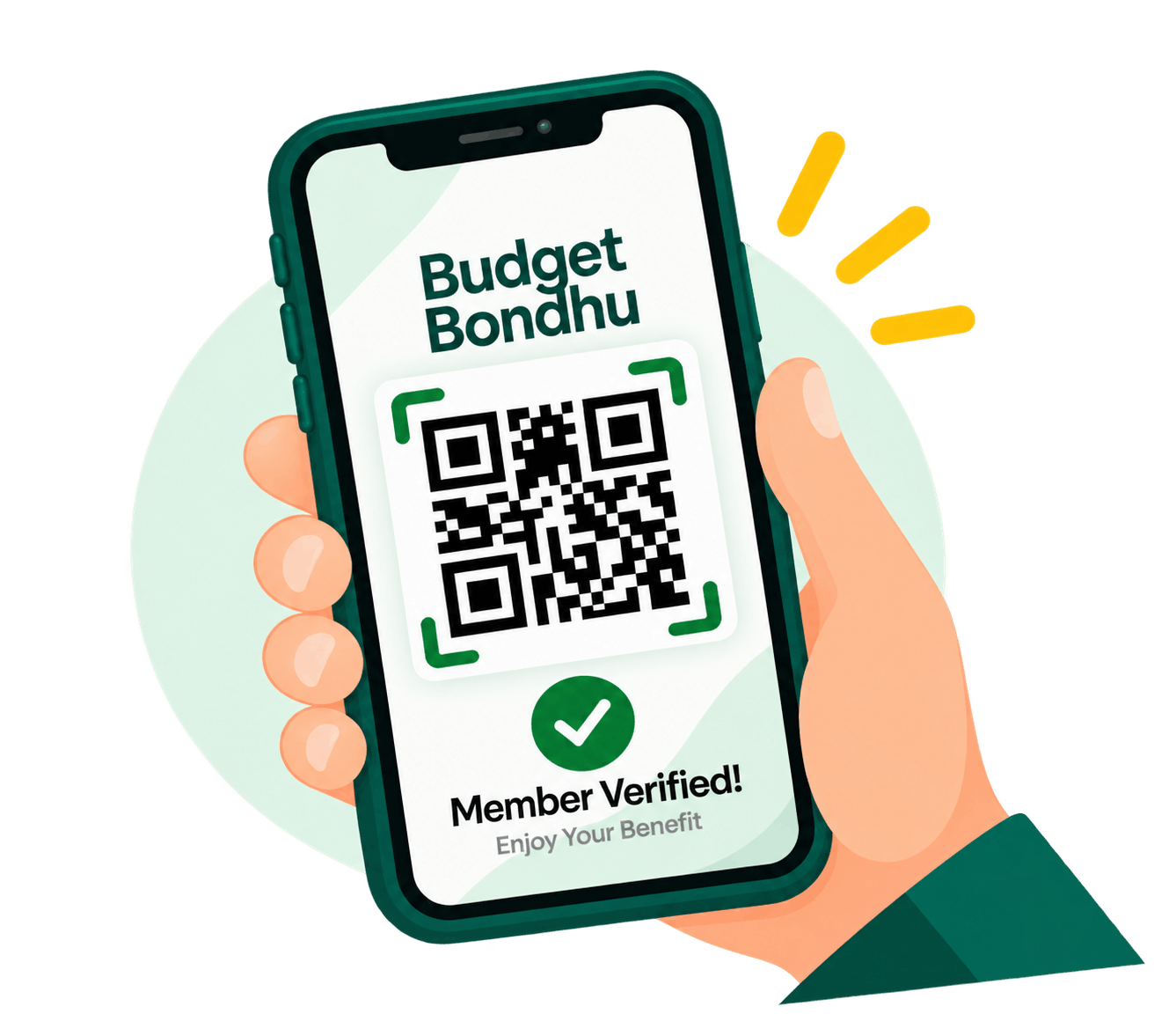 Show Your QR & Enjoy